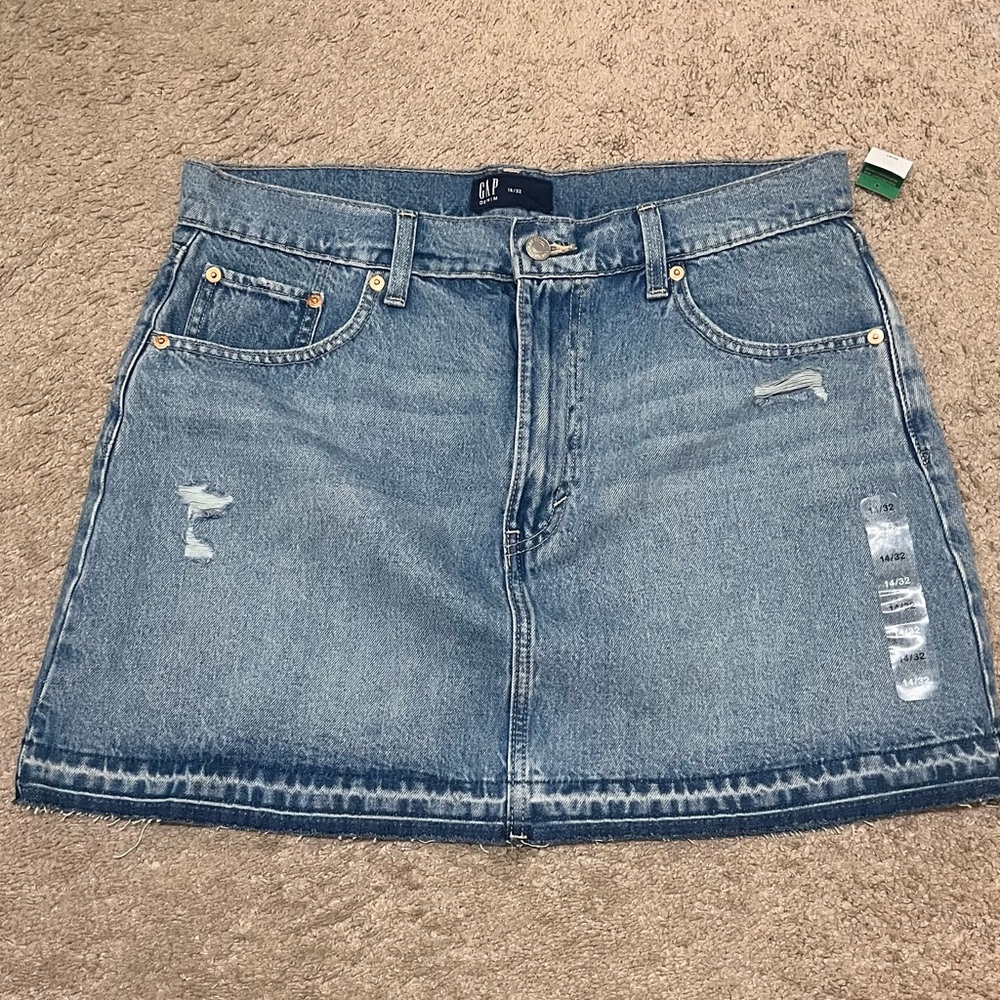 Denim skirt